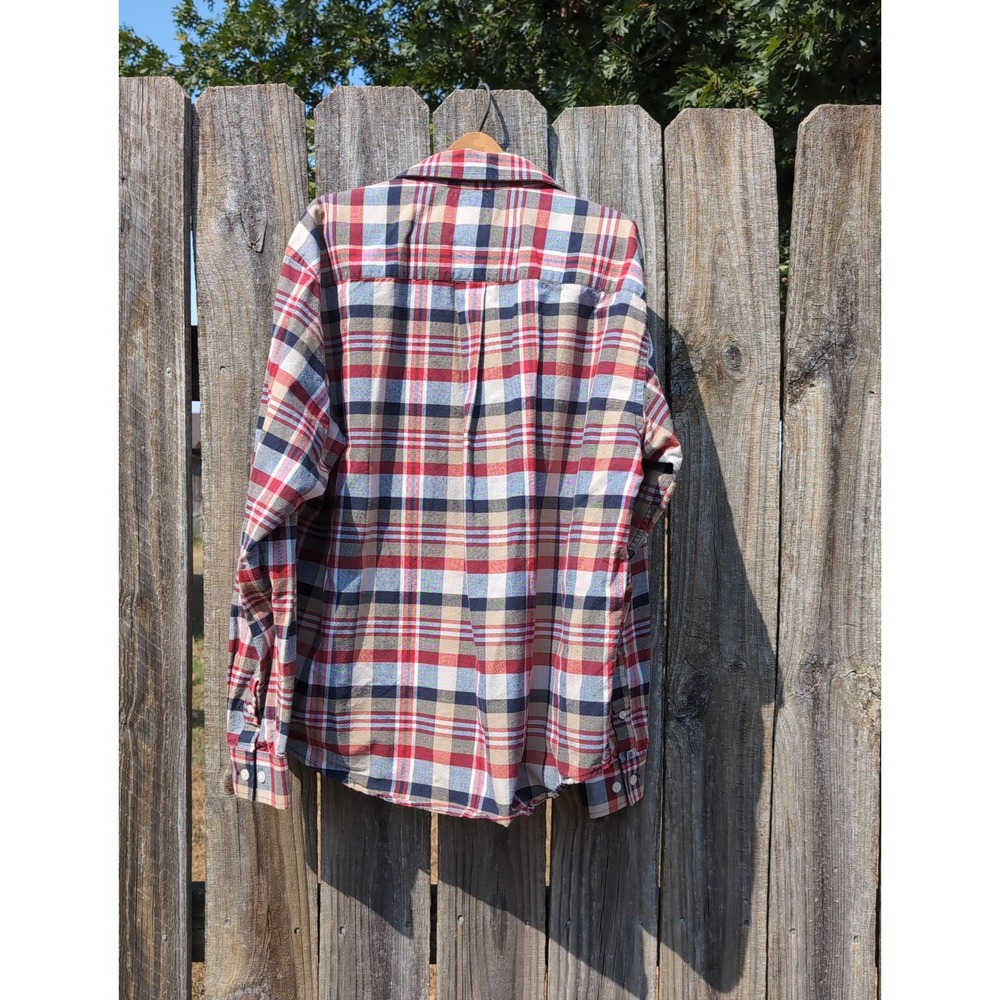 Cruel Girl Womens Western Rodeo Plaid Long Sleeve Button Down Shirt large - Picture 7 of 8